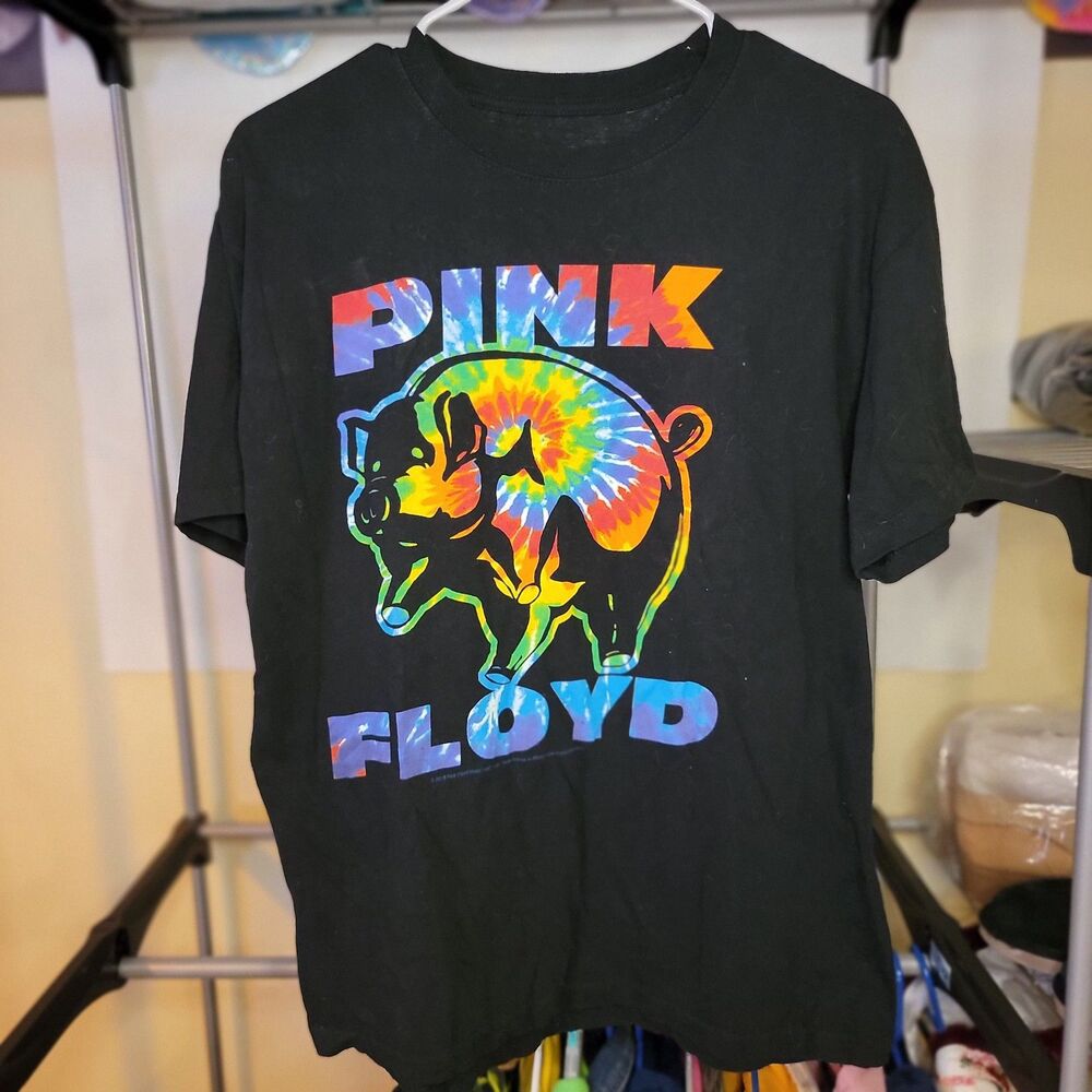 Liquid Blue Tee Pink Floyd Short Sleeve Graphic - Size Medium